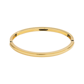 Unlock Marks 18K Round Gold Bangle